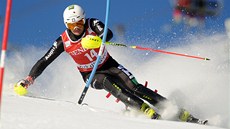 Patrick Thaler  pi slalomu ve Val d'Isere