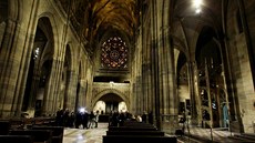 Nové osvtlení svatovítské katedrály ukázalo mnoho doposud skrytých detail