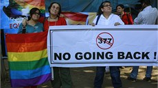 Indití lidskoprávní aktivisté v Bombaji protestují proti obnovení zákazu