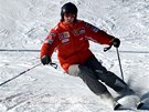 Michael Schumacher pi lyování v italském stedisku Madonna Di Campiglio v