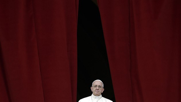 Pape Frantiek bhem poehnn Mstu a svtu (25. prosince)