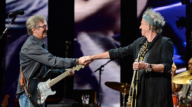 Crossroads Guitar Festival 2013 - Eric Clapton a Keith Richards