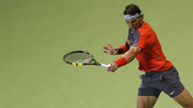 Rafael Nadal na turnaji v Dauh