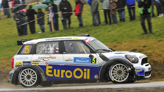Václav Pech si v loském roníku jede na druhé místo pro Jänner Rallye. Letos se nezúastní.