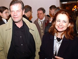Jana Nagyová s tetím manelem (2002)