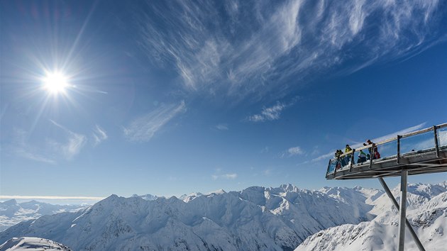 Vyhldka na Gaislachkoglu (3 058m)