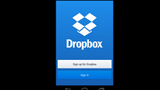 Aplikace Dropbox Aplikace Dropbox