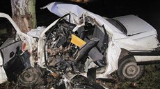 Řidič osobního auta zemřel u Rychnova nad Kněžnou po čelním nárazu do stromu. Řidič osobního auta zemřel u Rychnova nad Kněžnou po čelním nárazu do stromu.