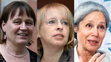 Anna Šabatová, Hana Marvanová a Táňa Fischerová Anna Šabatová, Hana Marvanová a Táňa Fischerová