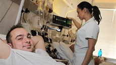 Osmadvacetiletý Michal se stal pětistým nepříbuzenským dárcem kostní dřeně v... Osmadvacetiletý Michal se stal pětistým nepříbuzenským dárcem kostní dřeně v...