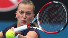 Petra Kvitová v zápase s Lucii Šafářovou. Petra Kvitová v zápase s Lucii Šafářovou.