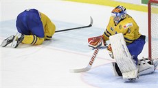 védtí hokejoví junioi jsou zklamaní po finálové prohe s Finskem.