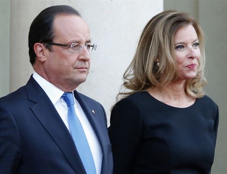 Hollande a  Valerie Trierweilerová.