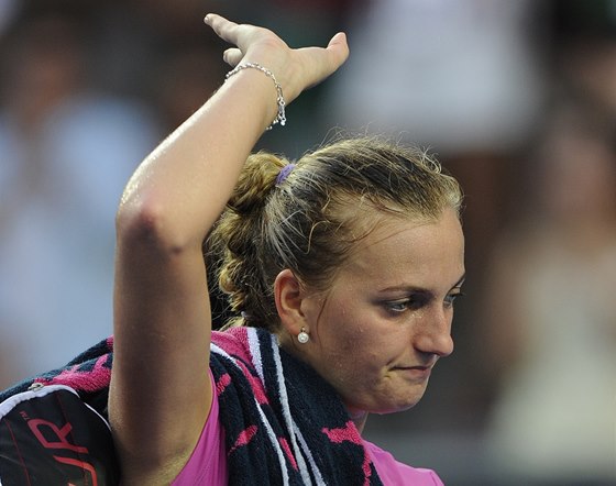 TOHLE NEVYLO. Petra Kvitová opoutí Australian Open u po prvním kole. eská