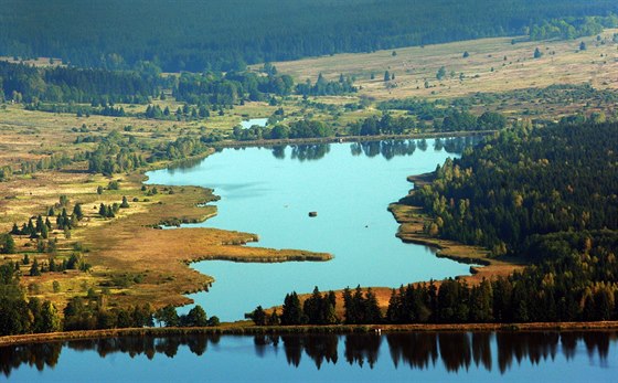 Skandinávská romantika. Padrské rybníky adí znalci k nejkrásnjím místm uzavené ásti Brd.