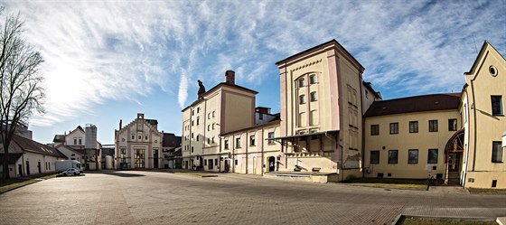 Historická budova Pivovaru Samson na Lidické tíd v eských Budjovicích.