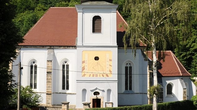Kostel sv. Anny v Mal Veleni, mstn sti Jedlka