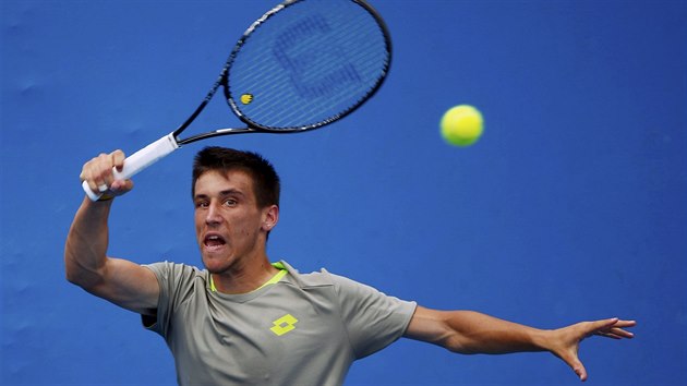 BERDYCHV SOK. S Bosanem Dumhurem se Berdych utk ve 3. kole Australian Open.