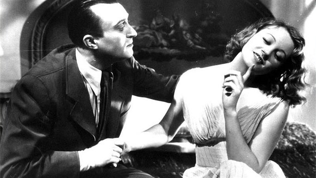 Oldich Nov a Nataa Gollov ve filmu Eva trop hlouposti (1939)