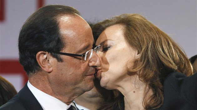 Hollande a  Valerie Trierweilerov.