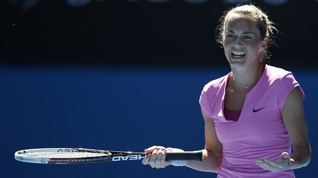 PRO? Klra Zakopalov vypadla v prvnm kole Australian Open.