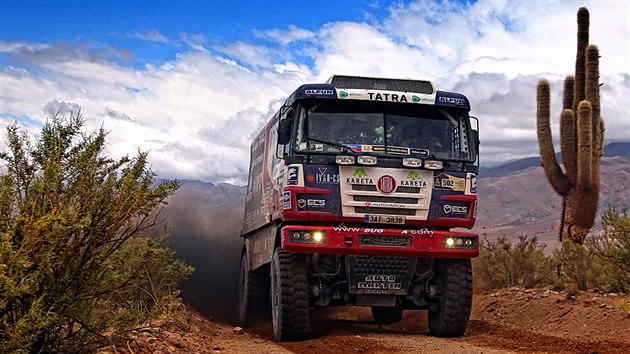 Martin Kolom a jeho tatra na Rallye Dakar