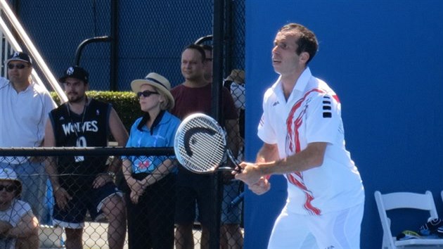 Radek tpnek v prvnm kole na Australian Open.