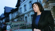 První den návštěvy Karlovarského kraje se Ivana Zemanová podívala také do První den návštěvy Karlovarského kraje se Ivana Zemanová podívala také do