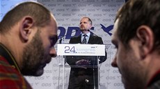 Petr Fiala na kongresu ODS (18. ledna 2014) Petr Fiala na kongresu ODS (18. ledna 2014)