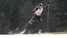 Běžkyně na lyžích Justyna Kowalczyková v kvalifikaci sprintu SP v Novém Městě... Běžkyně na lyžích Justyna Kowalczyková v kvalifikaci sprintu SP v Novém Městě...