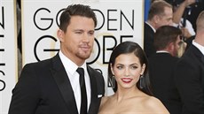 Channing Tatum a Jenna Dewanová (12. ledna 2014)