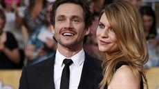 Claire Danesová a její manel Hugh Dancy (18. ledna 2014)