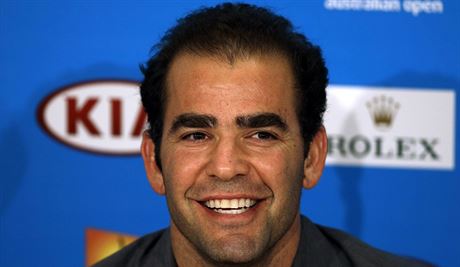 Pete Sampras pi svém návratu na Australian Open.