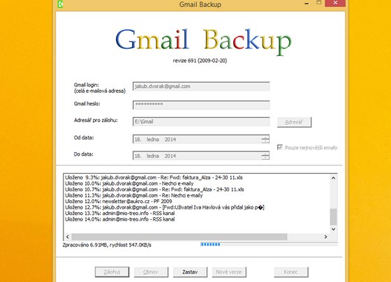 Gmail Backup