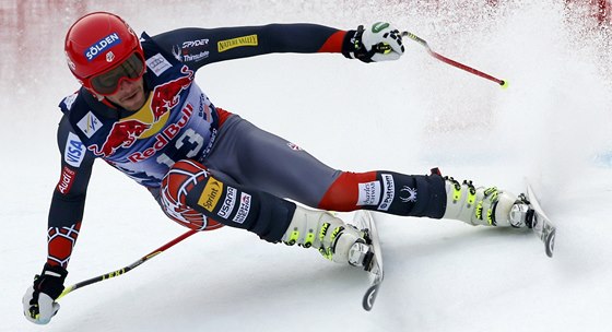 KONEN. Americký sjezda Bode Miller si mohl ve tvrtek poprvé otestovat tra