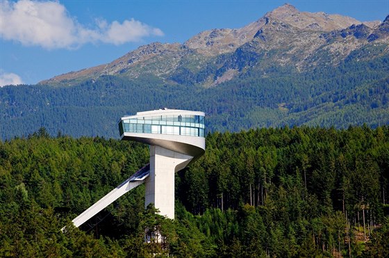 Futuristický mstek v Iglsu u Innsbrucku