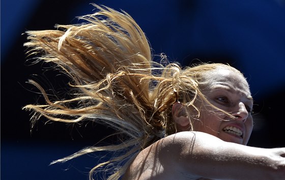 Dominika Cilbuková na snímku z Australian Open.