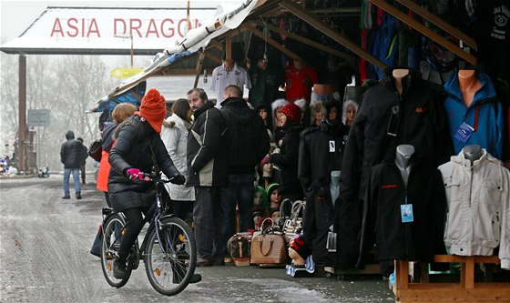 Nejvtí vietnamské trit Asia Dragon Bazar ve Svatém Kíi na Chebsku.