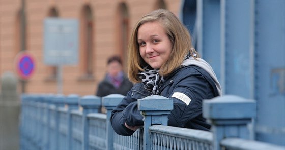 Studentka eskobudjovického Biskupského gymnázia Petra Hadaová se vrátila z...