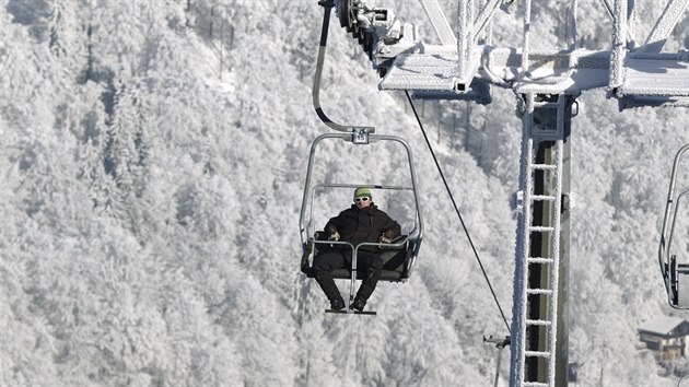 Nov lanovka na Telnici lk lyae i lidi, kte se na vrchol nechaj vyvzt jen ze zvdavosti.