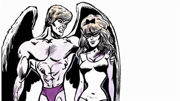 Z komiksu Muriel a andělé