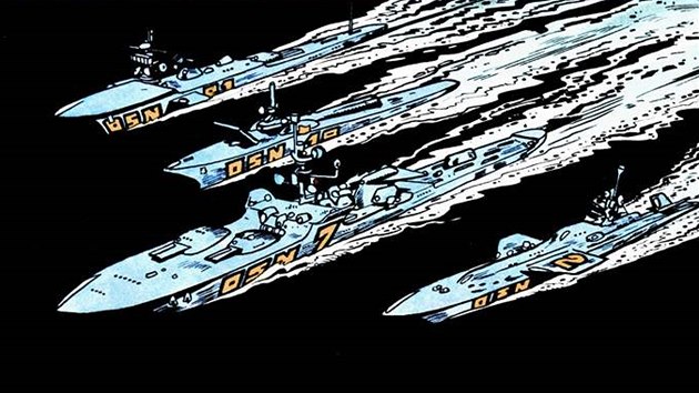 Z komiksu Muriel a andělé