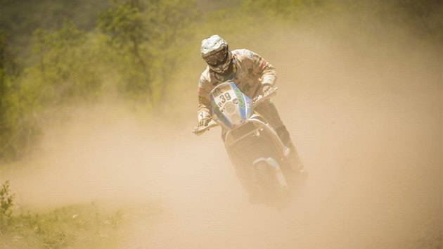 David Pabika na Rallye Dakar
