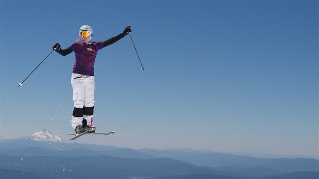 esk boulaka Tereza Vaculkov bhem trninku.