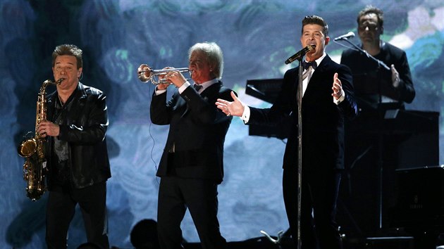 Robin Thicke a Chicago (Grammy 2013)