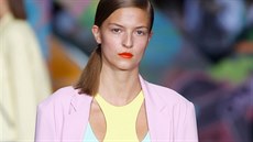 Svtové módní znaky, jako je DKNY, vidí jarní trendy barevn.