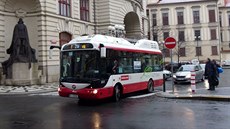 Nový elektrobus Siemens-Rampini, který zkouí praský dopravní podnik...