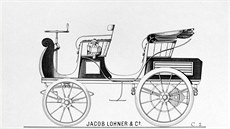 Egger-Lohner electric vehicle, C.2 Phaeton model, nebo také Porsche P1