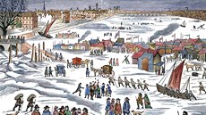 V zimě 1684 řeka Temže zamrzla na dva měsíce. V zimě 1684 řeka Temže zamrzla na dva měsíce.