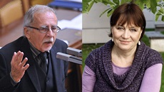 Stanislav Křeček a Anna Šabatová Stanislav Křeček a Anna Šabatová